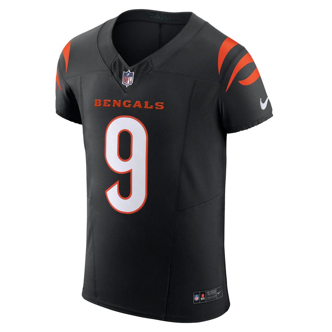 Cincinnati Bengals Joe Burrow Nike Black Team Vapor FUSE product image 2