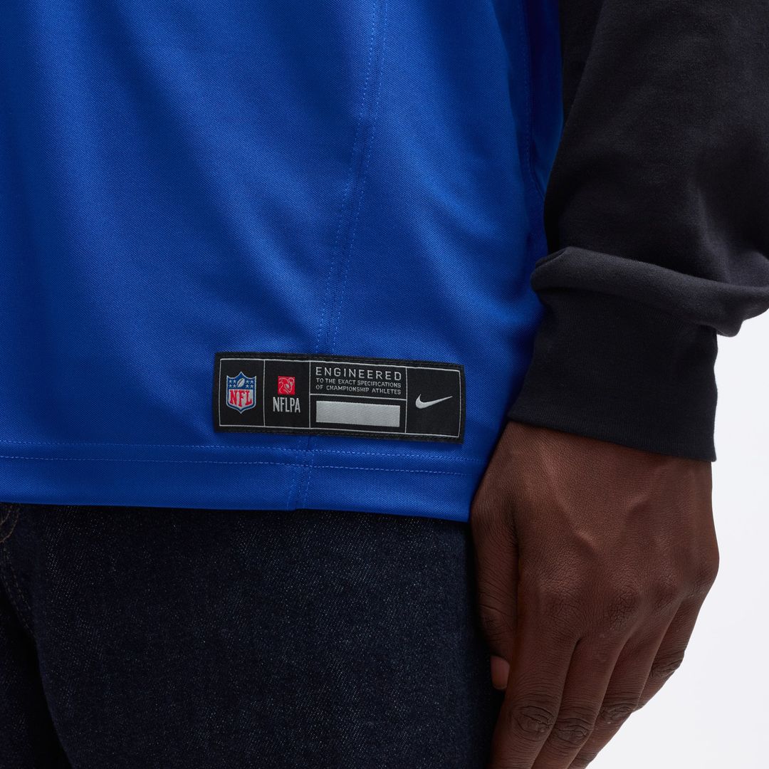 New York Giants Malik Nabers Nike Royal Vapor FUSE Limited product image 9