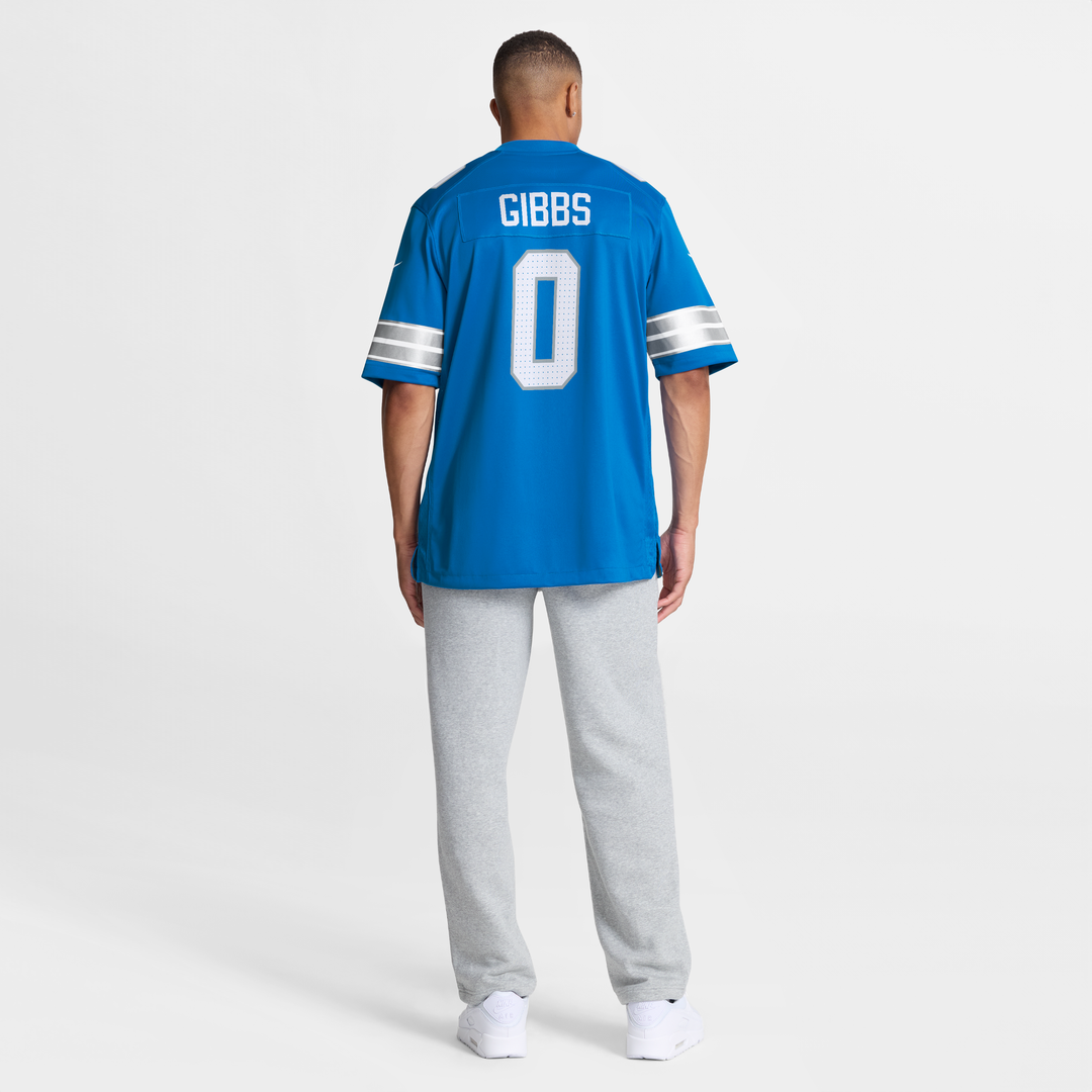 Detroit Lions Jahmyr Gibbs Nike Blue Game Jersey product image 5