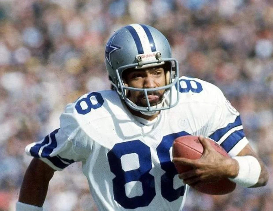 Drew Pearson Dallas Cowboys Official NFL Jersey Mitchell & Ness white product image 4, provided for visual reference and