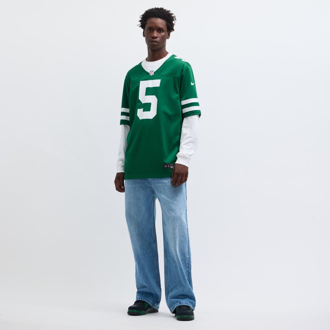 New York Jets Garrett Wilson Nike Legacy White Game Jersey product image 32