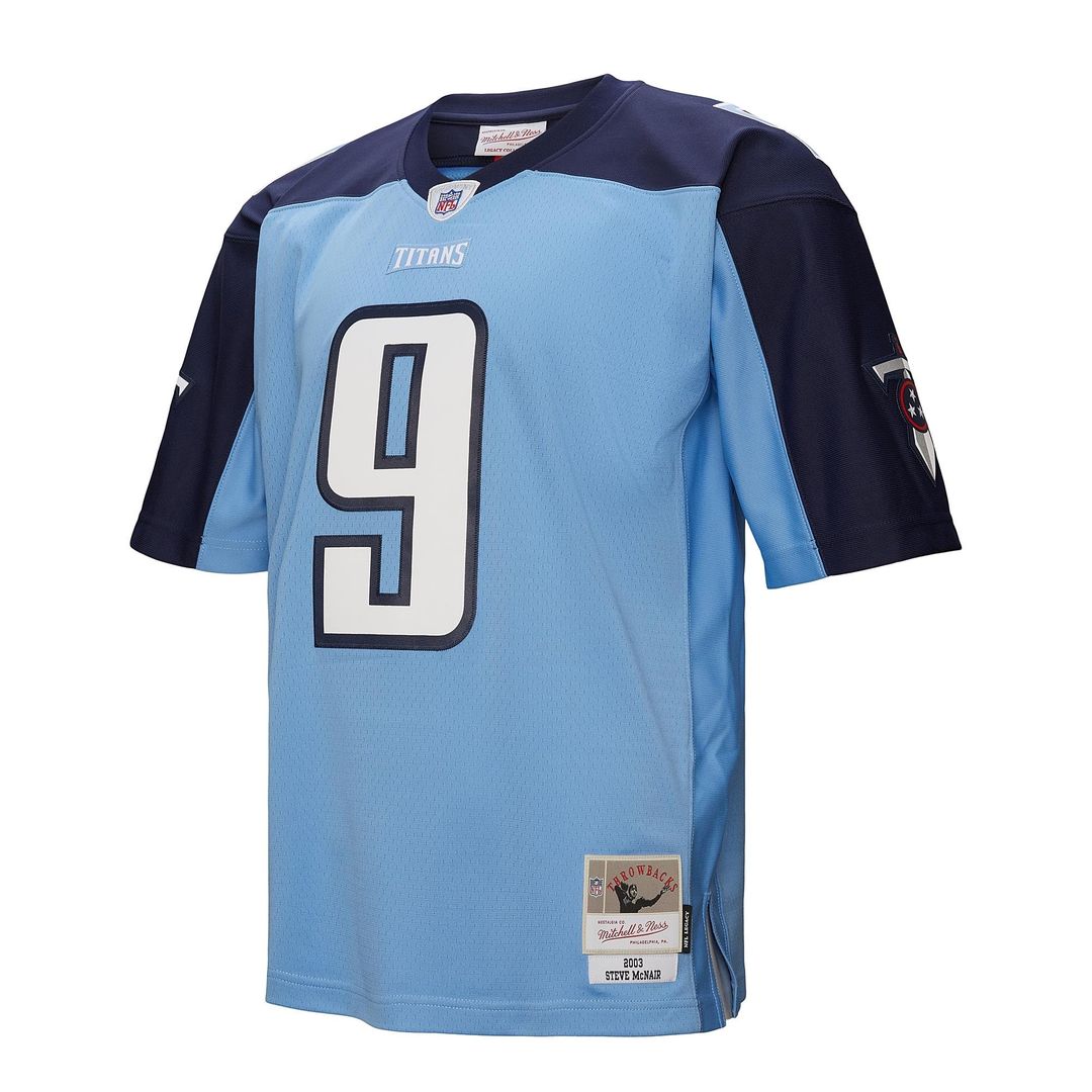 Tennessee Titans Steve McNair Mitchell & Ness Light Blue product image 9
