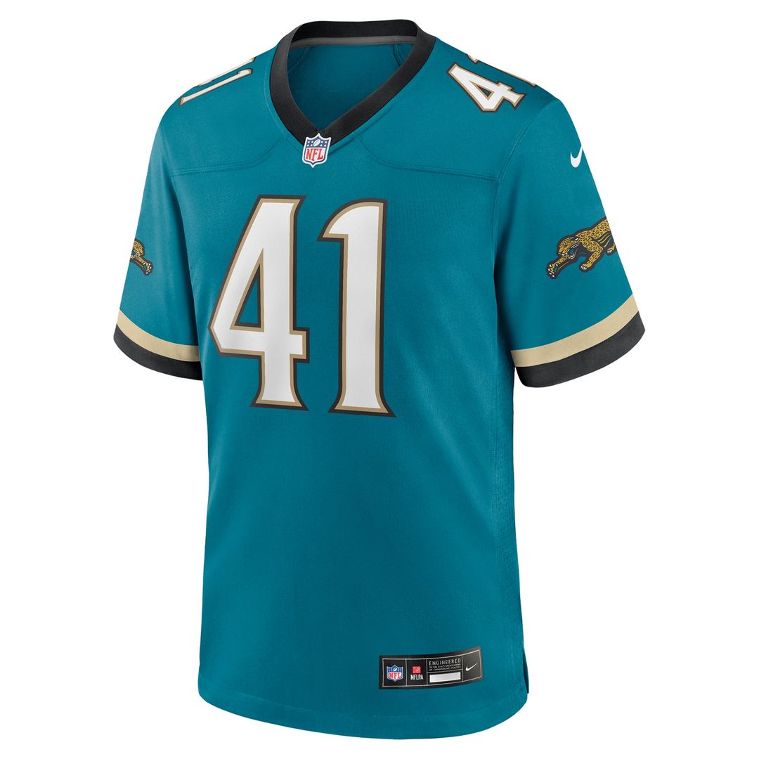 Jacksonville Jaguars Josh Hines - Allen Nike Teal Prowler product image 2