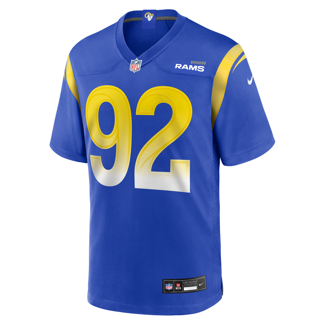 Los Angeles Rams Harrison Mevis Nike Royal Game Jersey product image 2