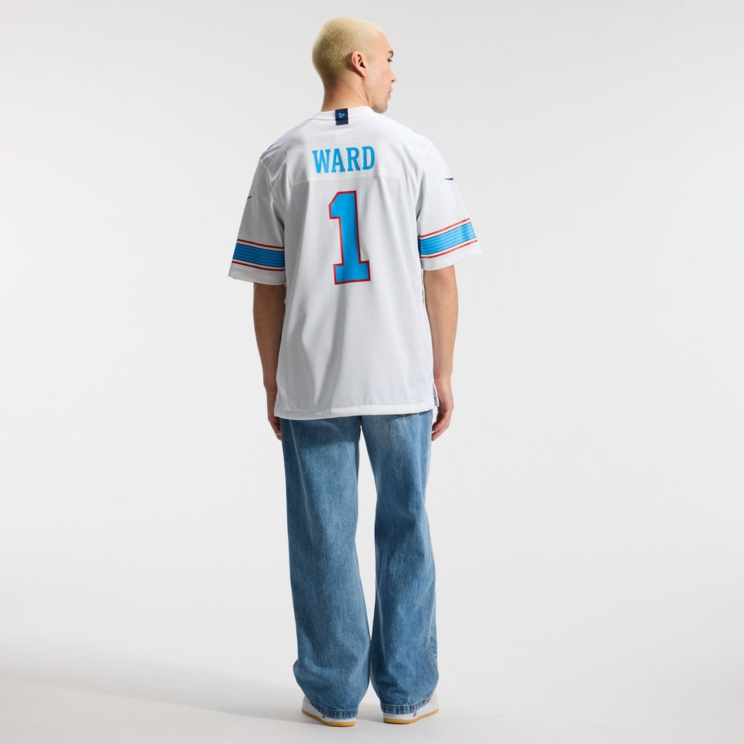 Tennessee Titans Cameron Ward Nike Light Blue Game Jersey product image 31