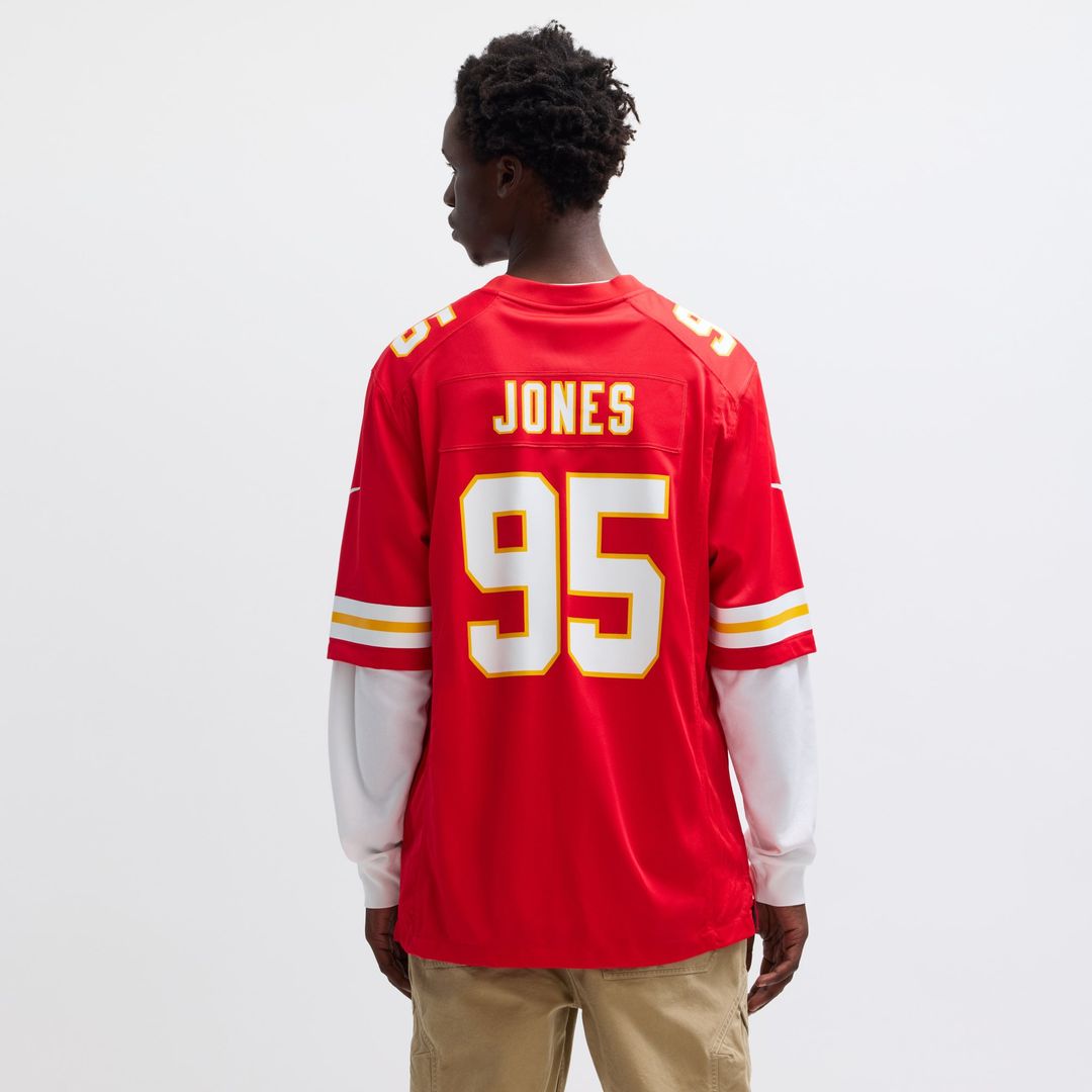 Kansas City Chiefs Chris Jones Nike Red Game Jersey product image 5