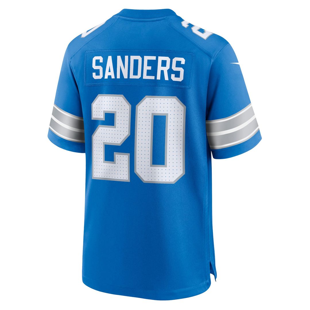 Detroit Lions Barry Sanders Nike Blue Retired Game Jersey product image 11