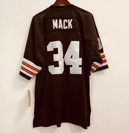 Kevin Mack Cleveland Browns Official NFL Mitchell & Ness Jersey product image 1, provided for visual reference and product
