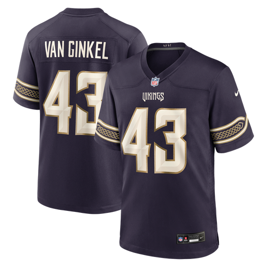 Minnesota Vikings Andrew Van Ginkel Nike Purple 2026 product image 1