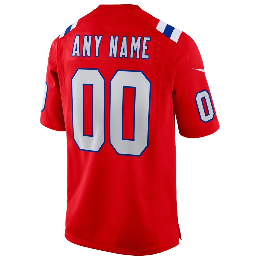 New England Patriots Nike Red Super Bowl LX Patch Custom product image 3