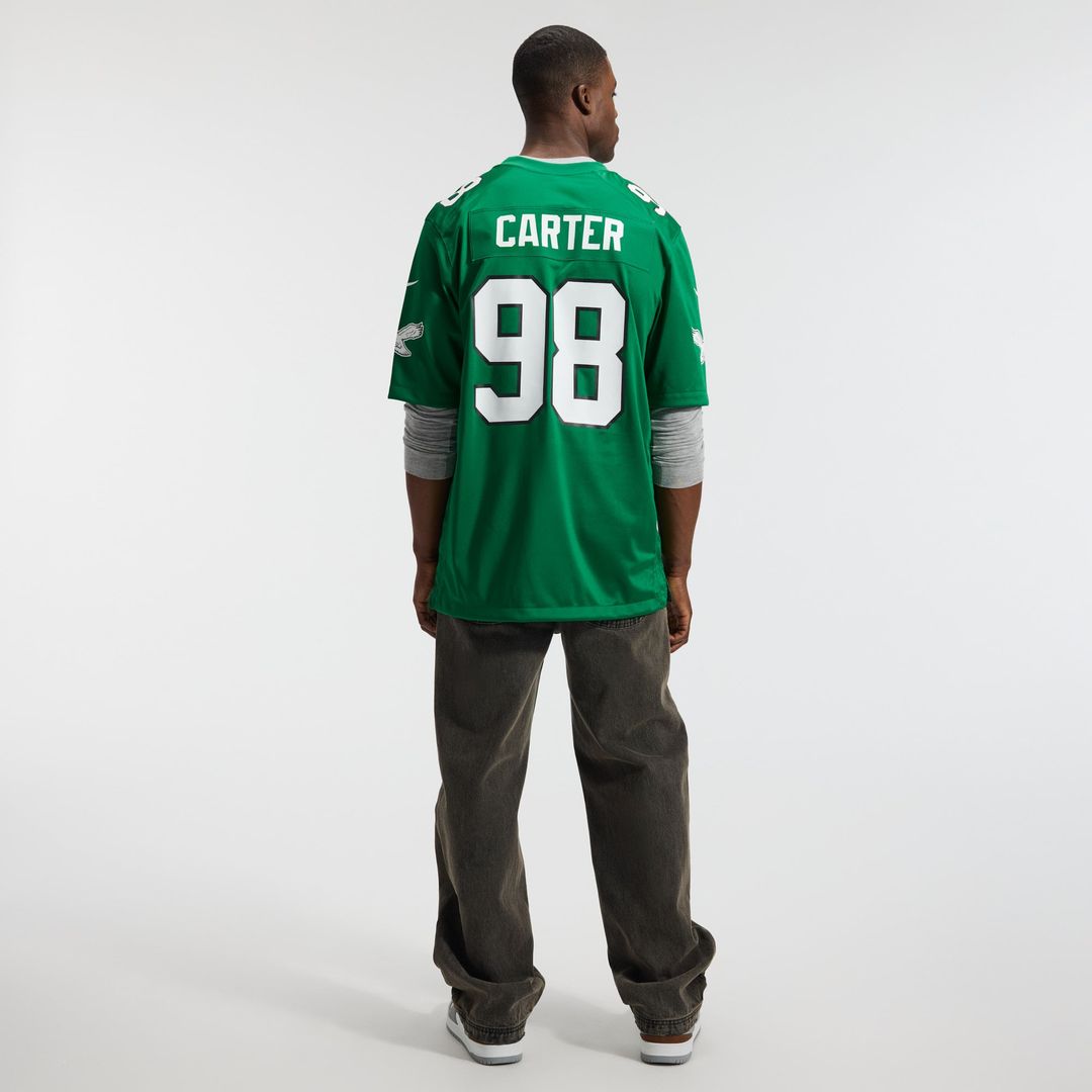 Philadelphia Eagles Jalen Carter Nike Midnight Green Game product image 11