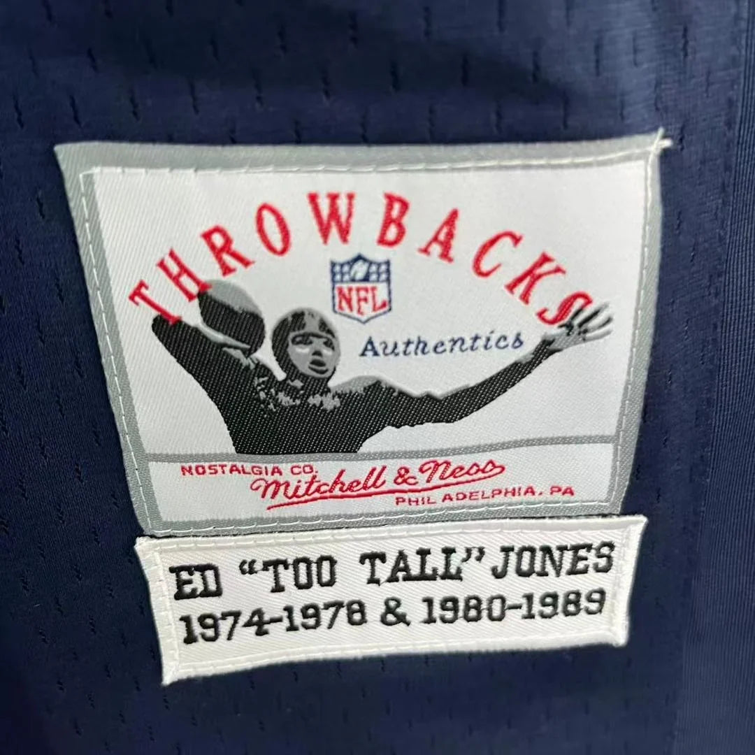 Ed Too Tall Jones Dallas Cowboys Official NFL Jersey Mitchell & Ness product image 3, provided for visual reference and