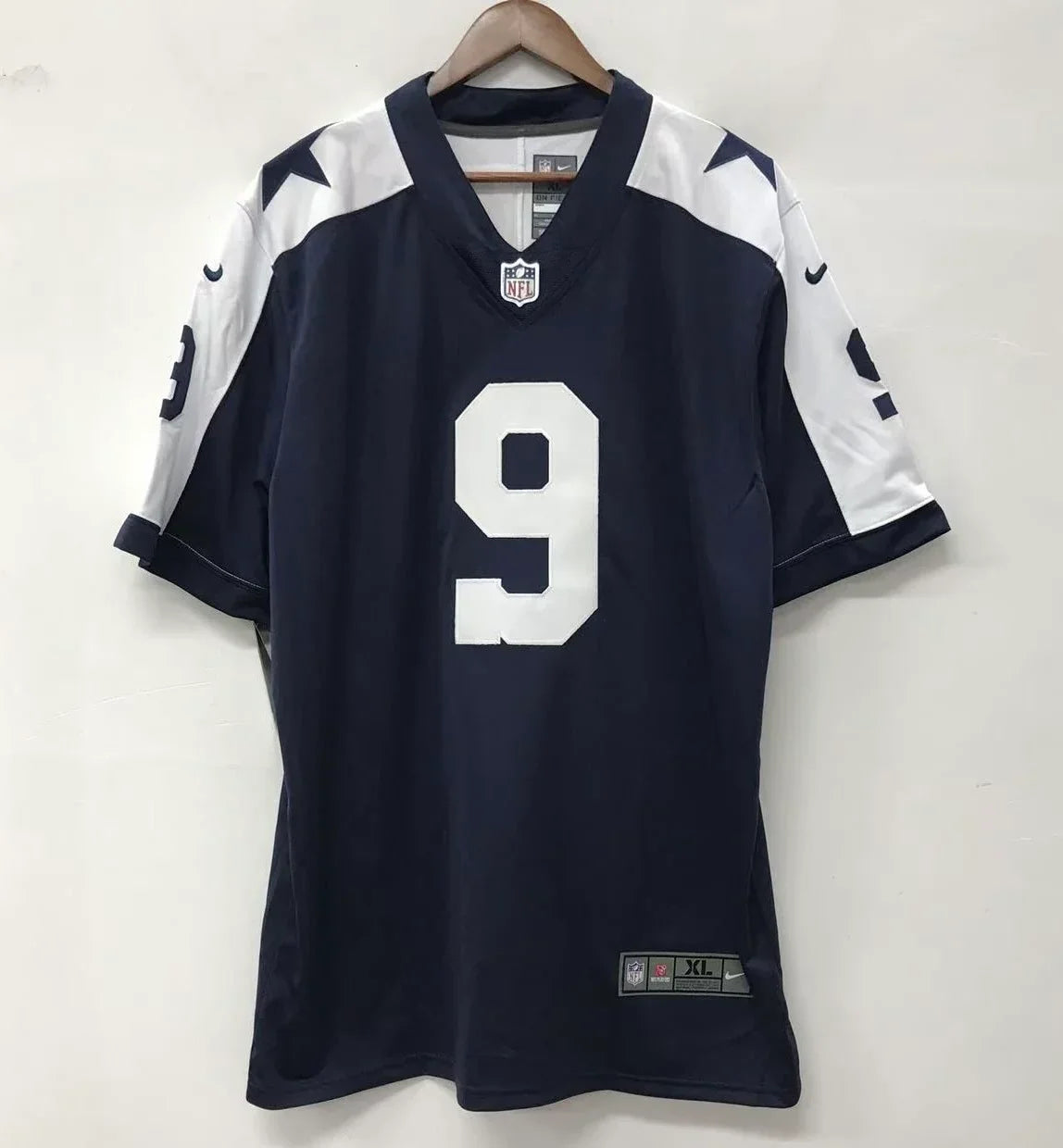 Tony Romo Dallas Cowboys Official NFL Nike Jersey white/blue product image 2, provided for visual reference and product