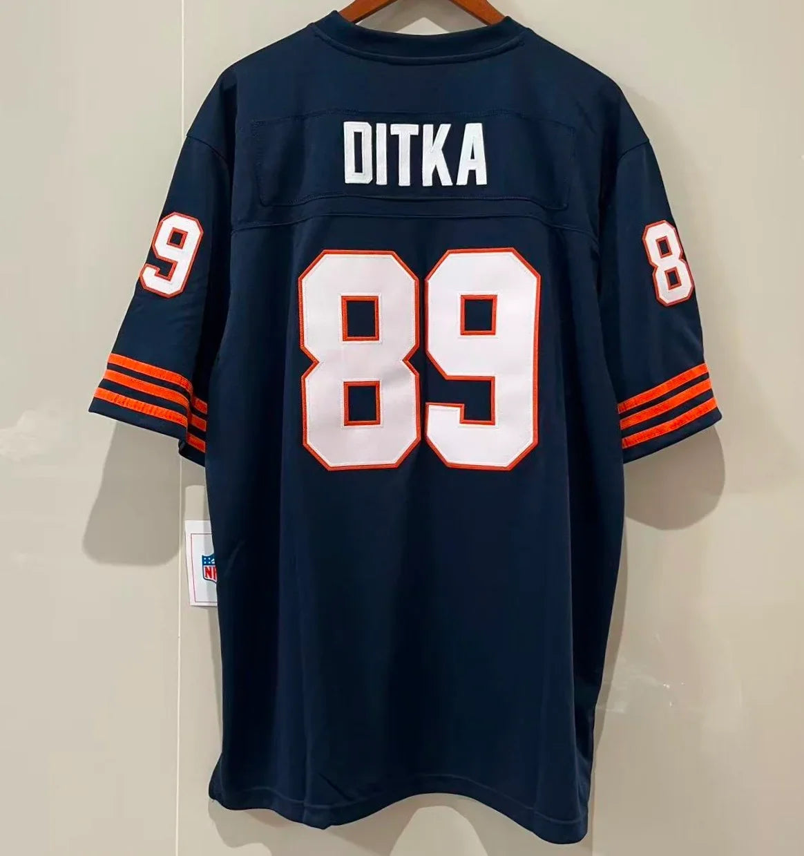 Mike Ditka Chicago Bears Official NFL Mitchell & Ness Jersey product image 1, provided for visual reference and product