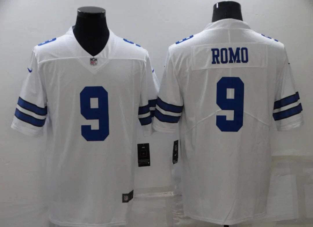 Tony Romo Youth Kids Dallas Cowboys Official NFL Nike Jersey White product image 1, provided for visual reference and