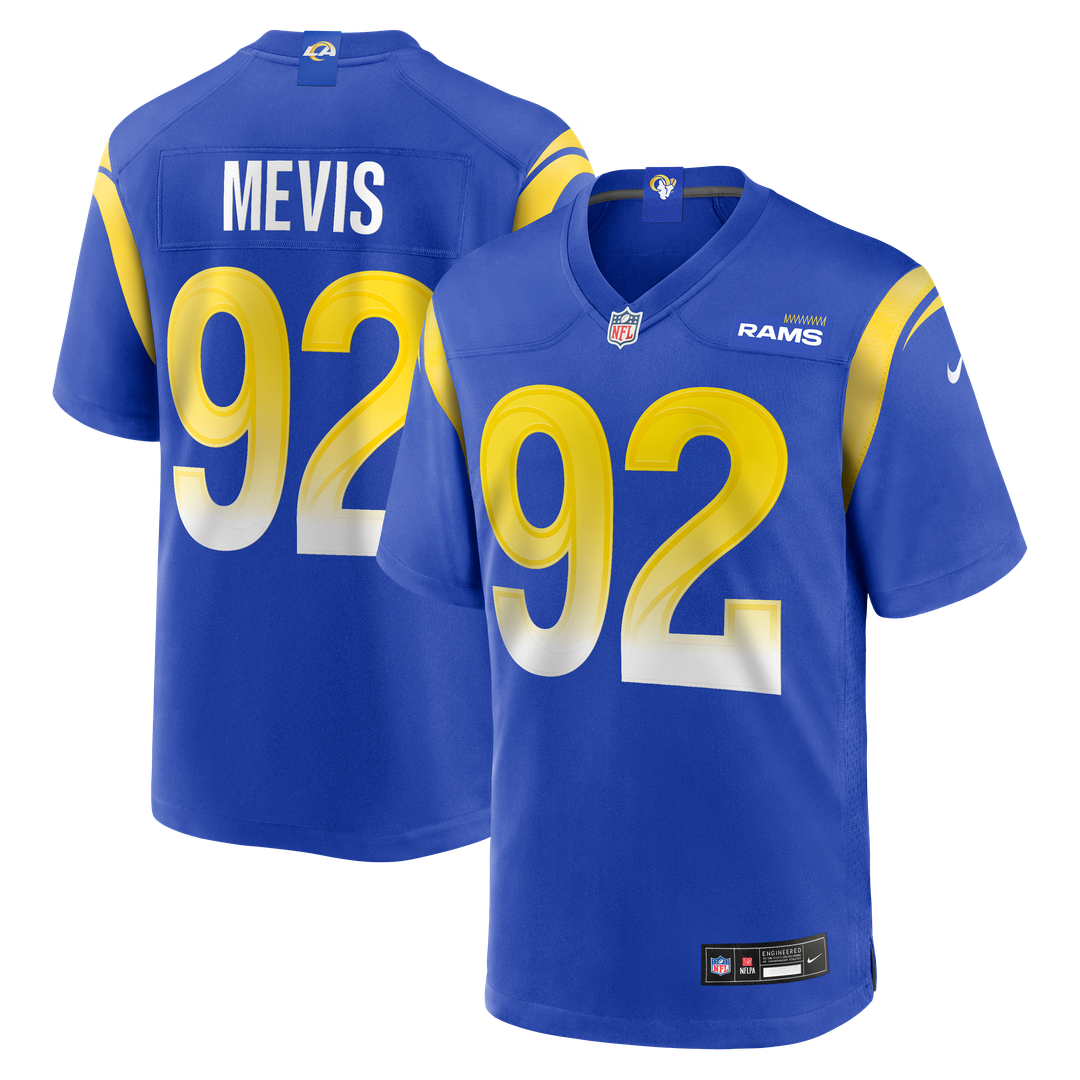 Los Angeles Rams Harrison Mevis Nike Royal Game Jersey product image 1
