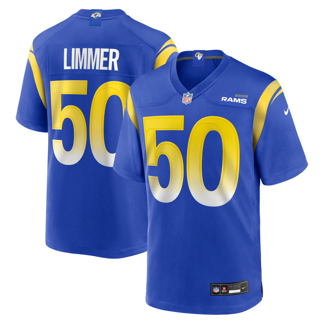 Los Angeles Rams Beaux Limmer Nike Royal Game Jersey product image 1