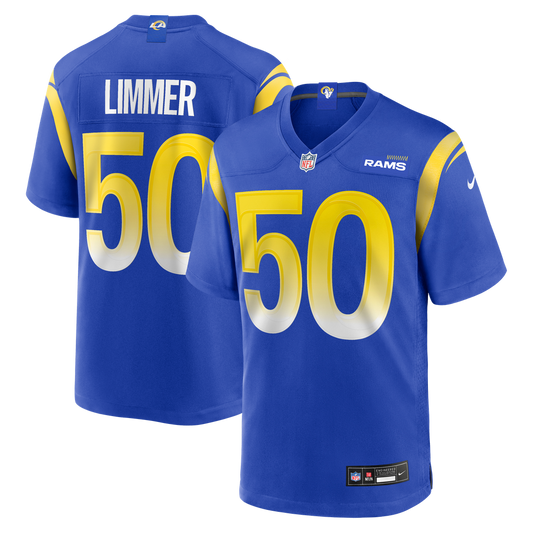 Los Angeles Rams Beaux Limmer Nike Royal Game Jersey product image 1