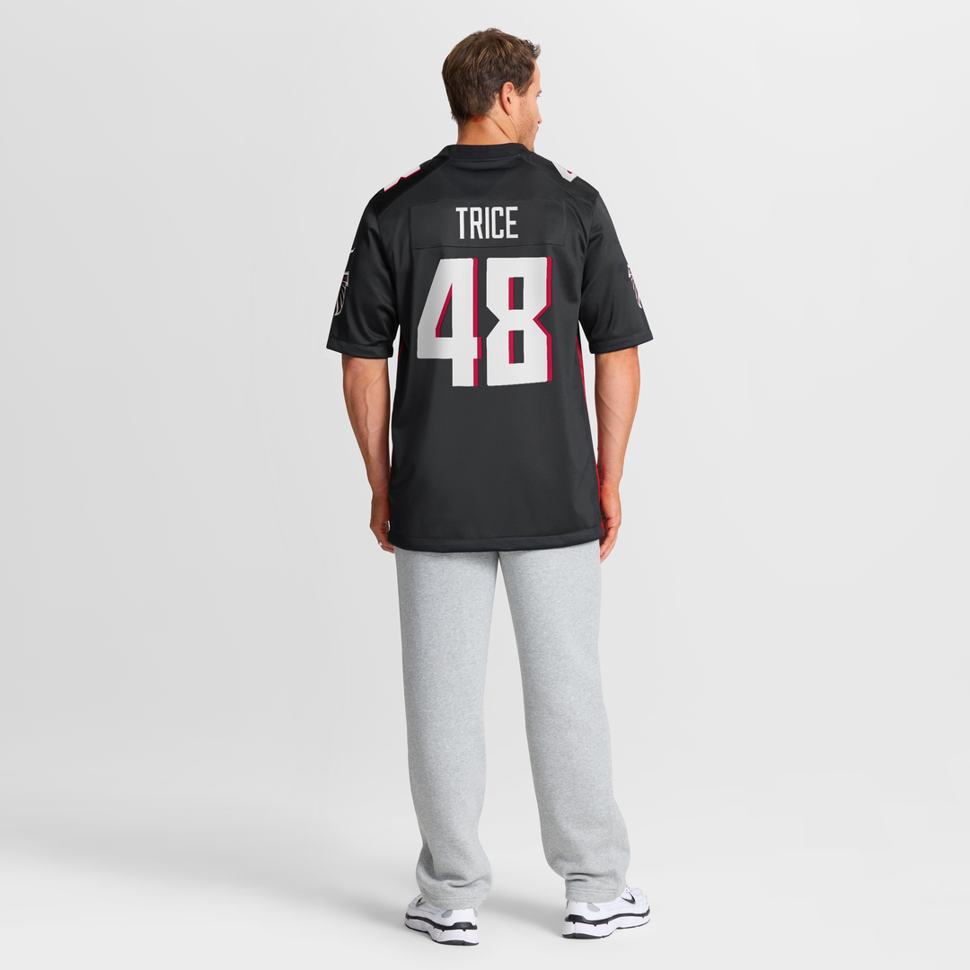 Atlanta Falcons Bralen Trice Nike Black Game Jersey product image 8