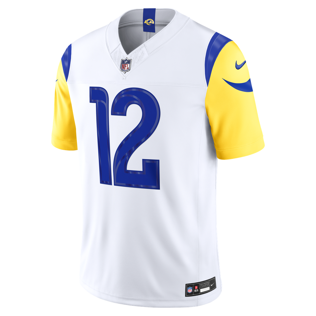 Los Angeles Rams Puka Nacua Nike White Vapor FUSE Stitched product image 2