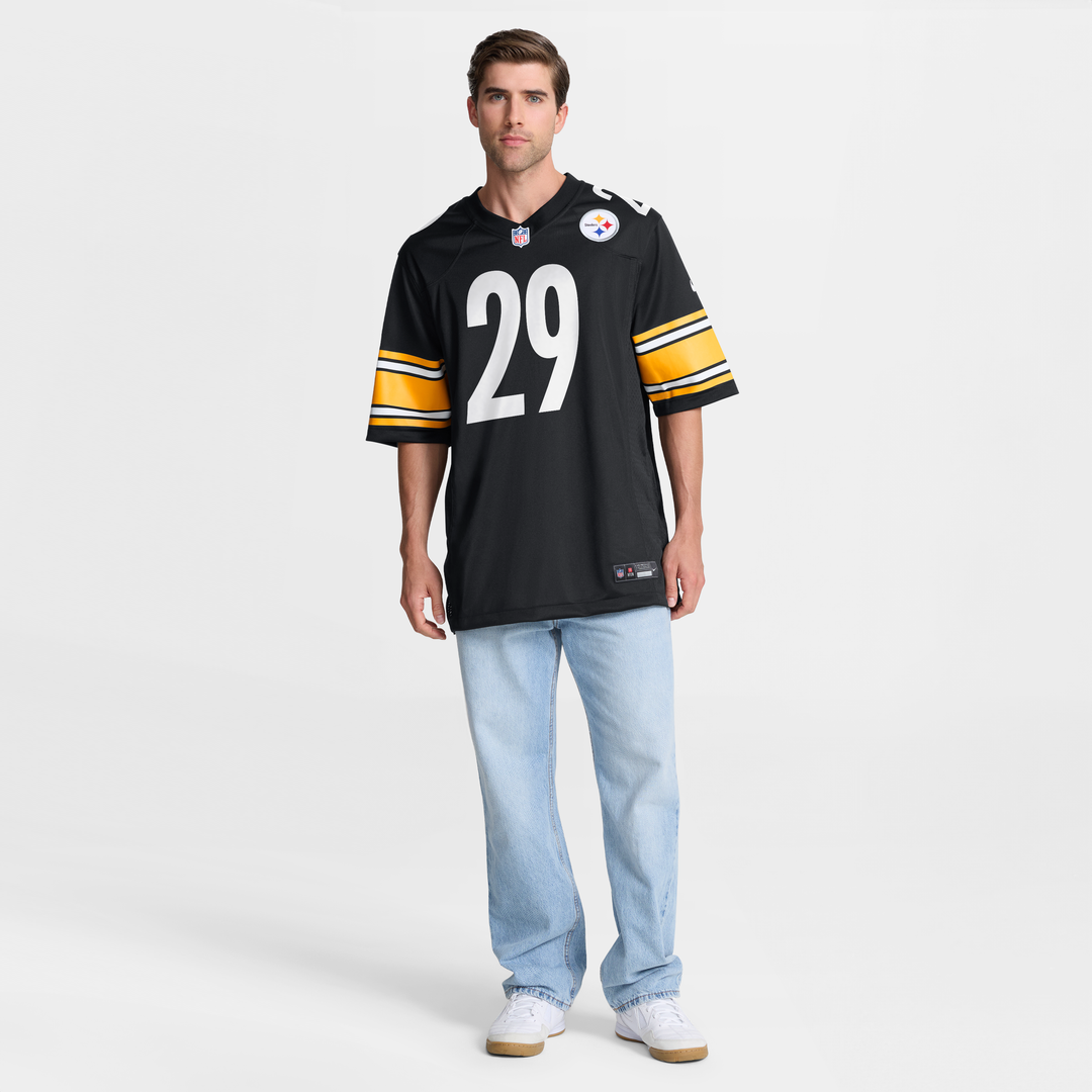 Pittsburgh Steelers Eli Heidenreich Nike Black Game Jersey product image 7