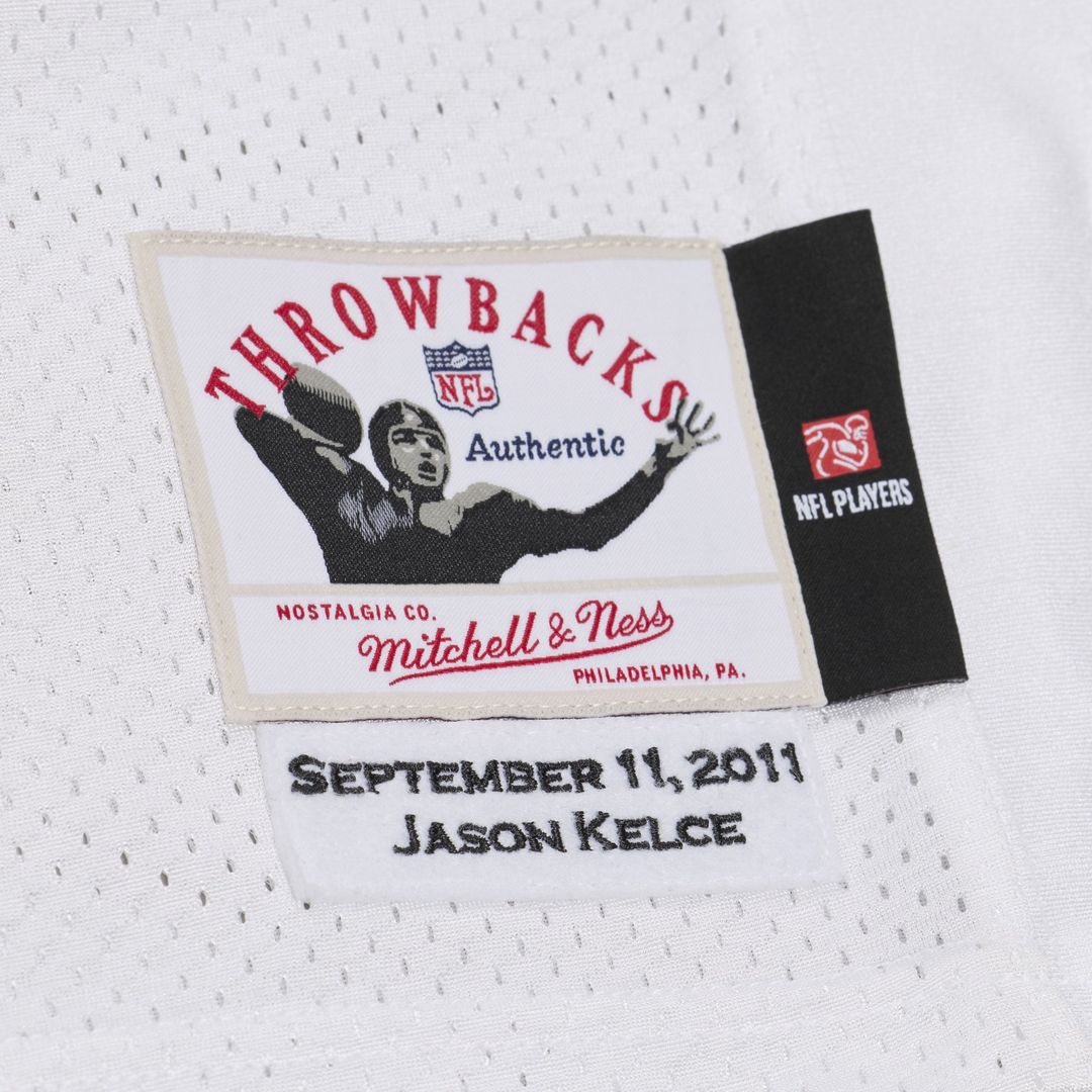 Philadelphia Eagles Jason Kelce Mitchell & Ness White 2011 product image 4