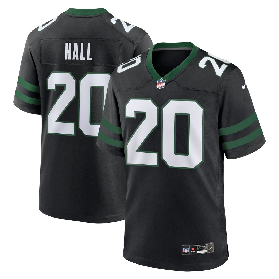 New York Jets Breece Hall Nike Legacy Green Game Jersey product image 30