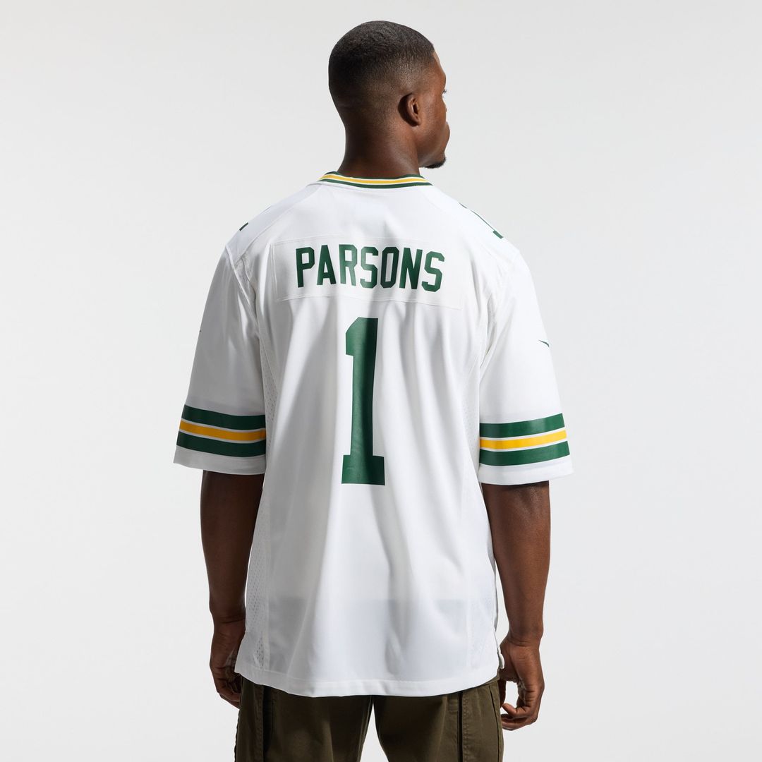 Green Bay Packers Micah Parsons Nike White Game Jersey product image 16