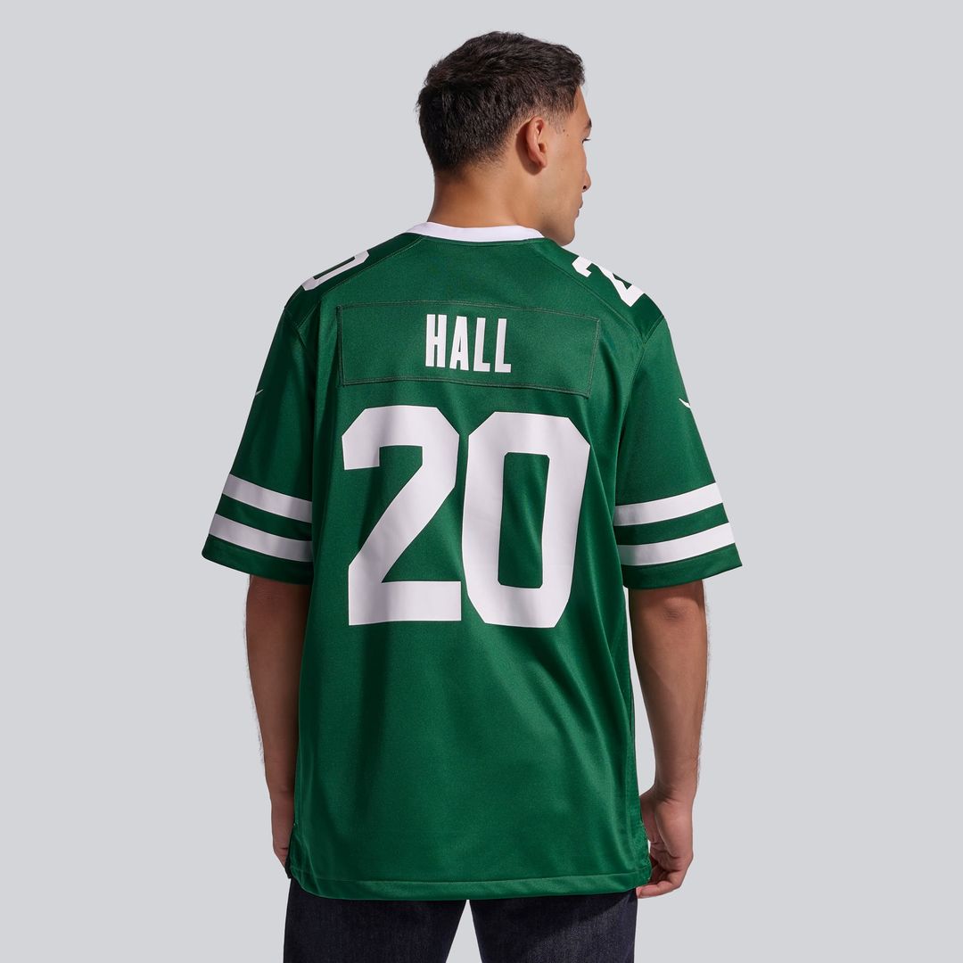 New York Jets Breece Hall Nike Legacy Green Game Jersey product image 3