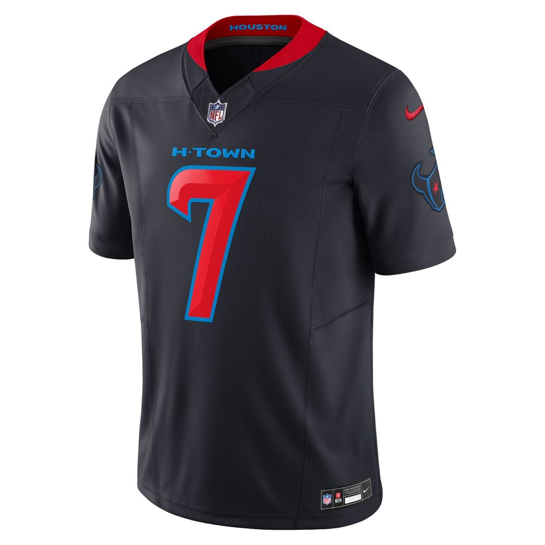 Houston Texans C.J. Stroud Nike Navy 2nd Alternate Vapor product image 2