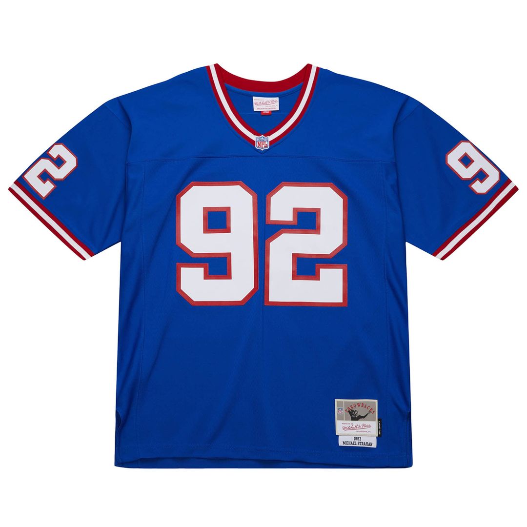 New York Giants Michael Strahan Mitchell & Ness Royal 1993 product image 2