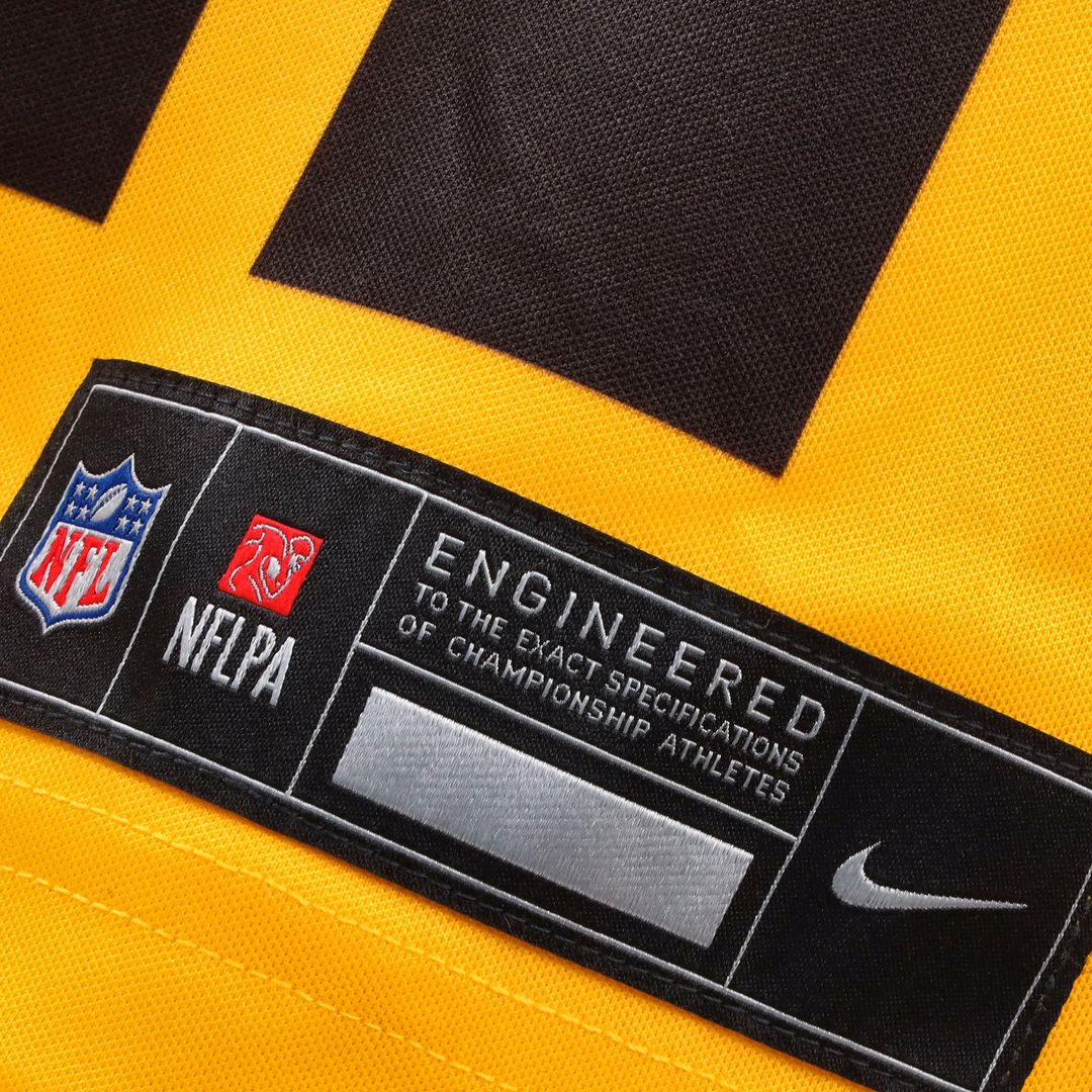 Pittsburgh Steelers T.J. Watt Nike Gold Alternate Vapor product image 7