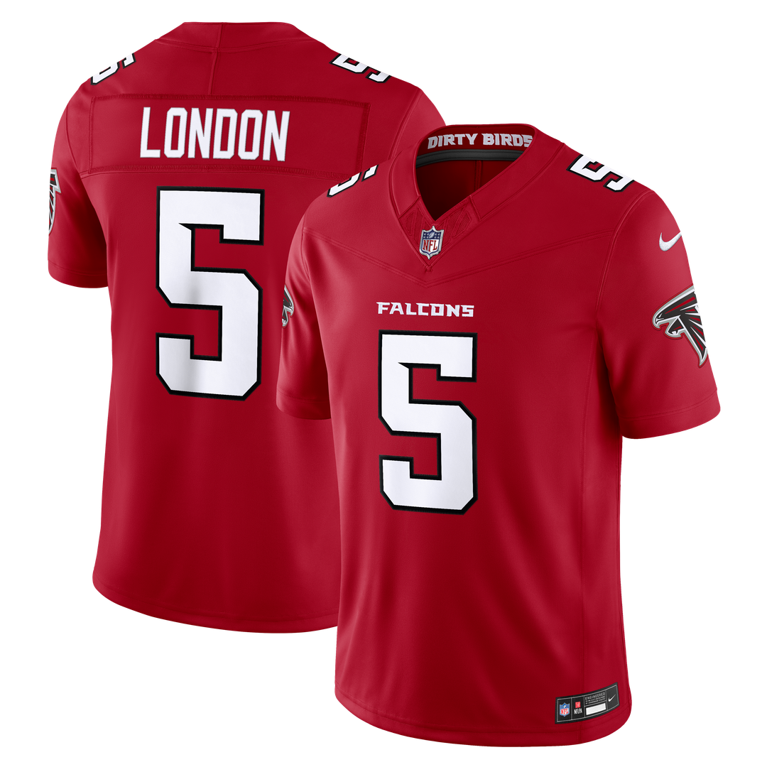 Atlanta Falcons Drake London Nike Red Team Vapor FUSE product image 1