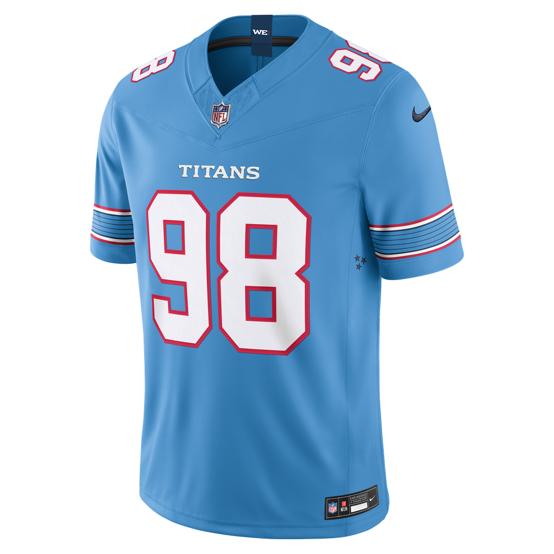 Tennessee Titans Jeffery Simmons Nike White Vapor FUSE product image 28