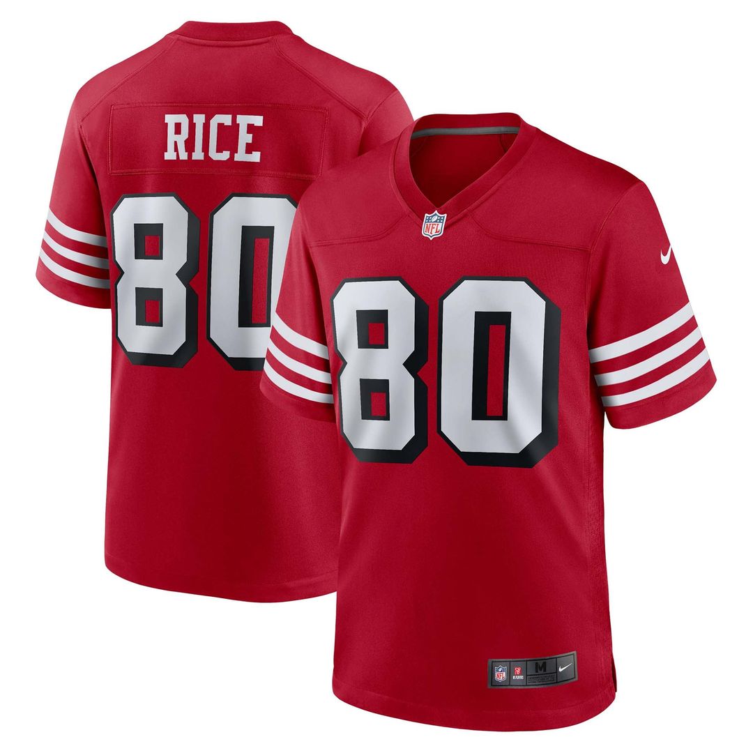 San Francisco 49ers Jerry Rice Nike Scarlet Retired Player product image 7
