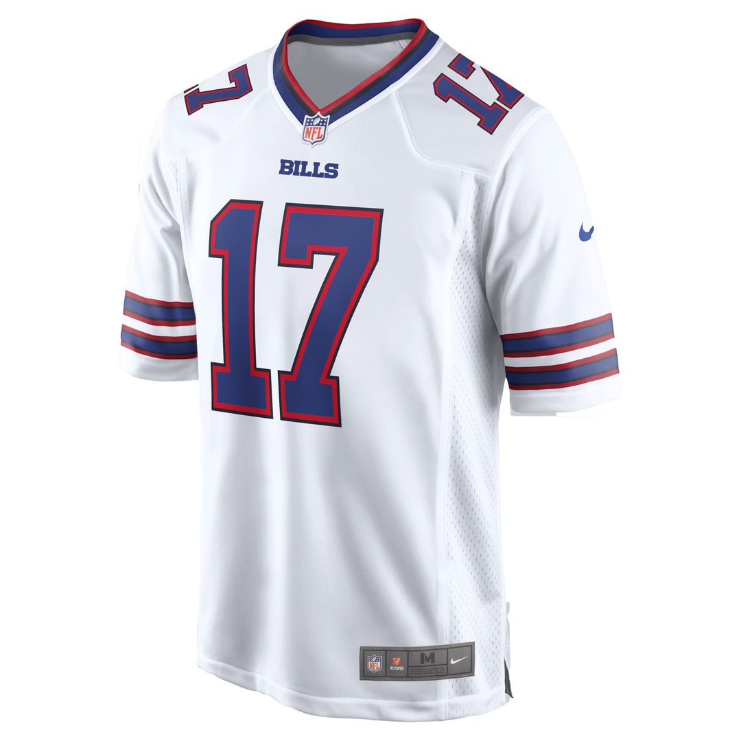 Buffalo Bills Josh Allen Nike White Game Jersey product image 5