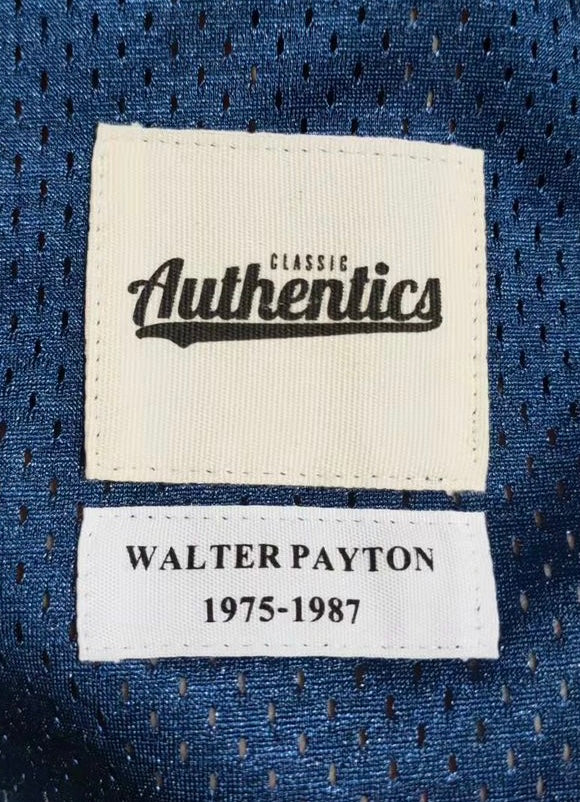 Walter Payton Chicago Bears Classic Authentics Jersey product image 3, provided for visual reference and product detail
