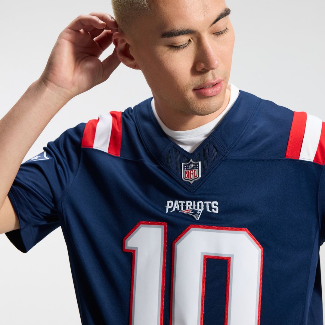 New England Patriots Drake Maye Nike Navy Team Vapor FUSE product image 8