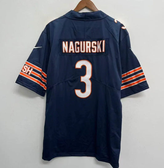 Bronko Nagurski Chicago Bears Official NFL NIKE Jersey product image 1, provided for visual reference and product detail