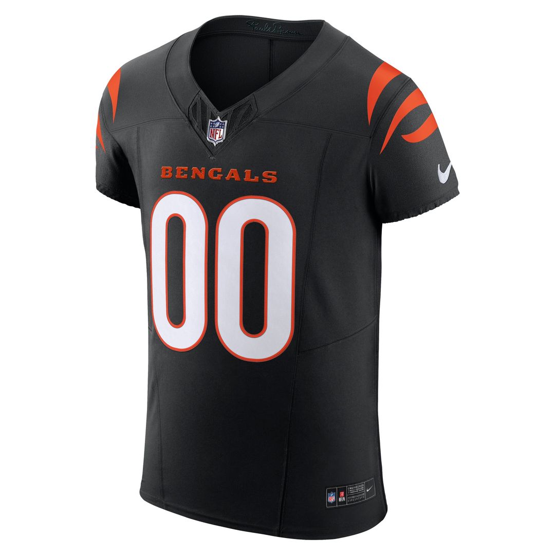 Cincinnati Bengals Nike Black Team Vapor FUSE Elite Custom product image 2