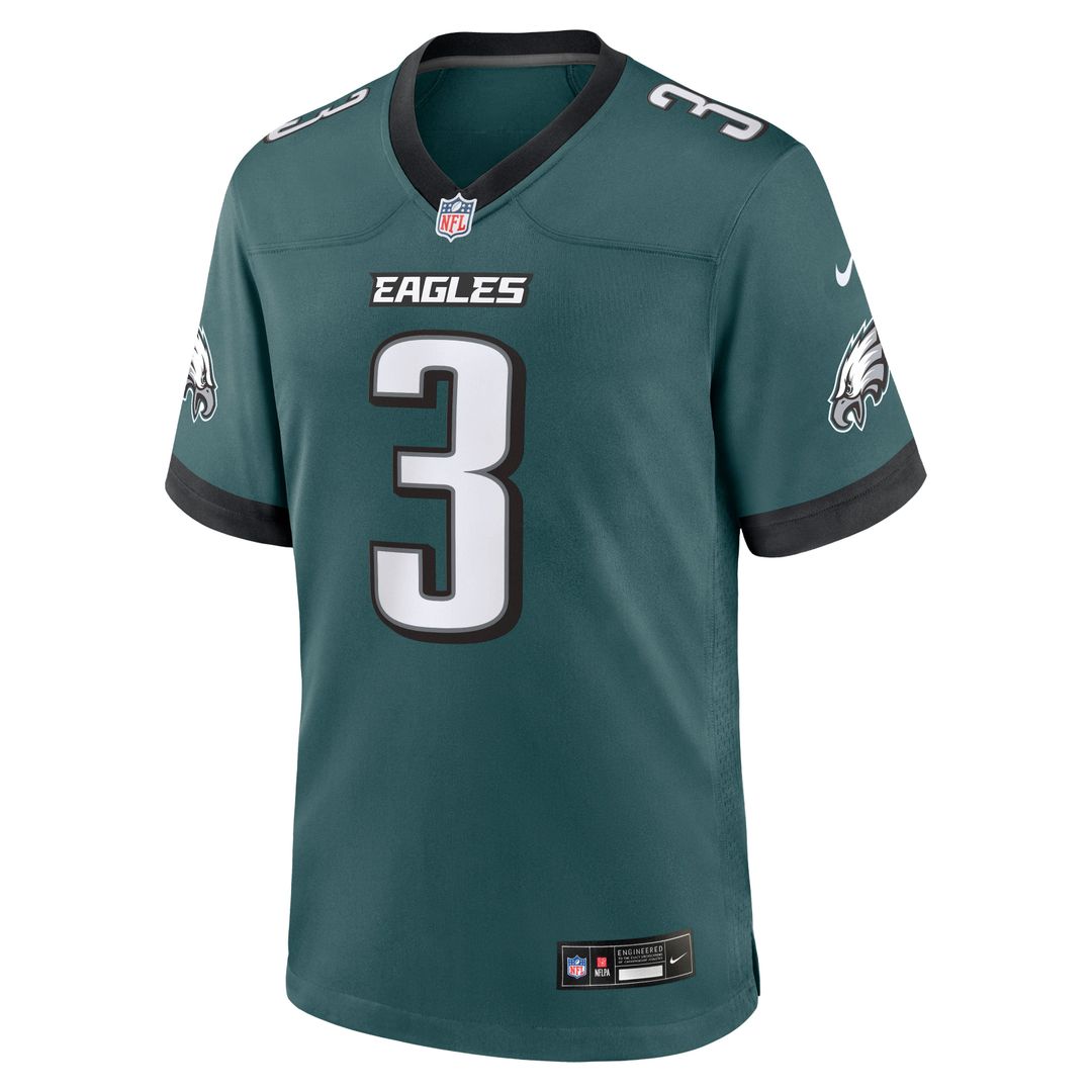 Philadelphia Eagles Nolan Smith Jr. Nike Midnight Green product image 2