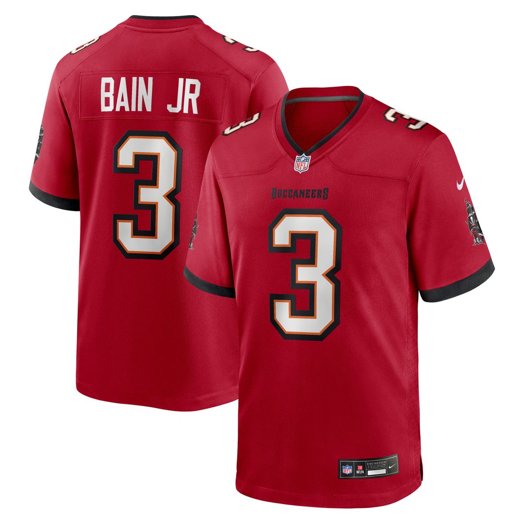 Tampa Bay Buccaneers Rueben Bain Jr. Nike Red Game Jersey product image 9