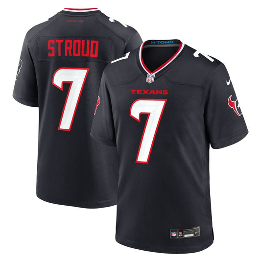 Houston Texans C.J. Stroud Nike Navy Game Jersey product image 1
