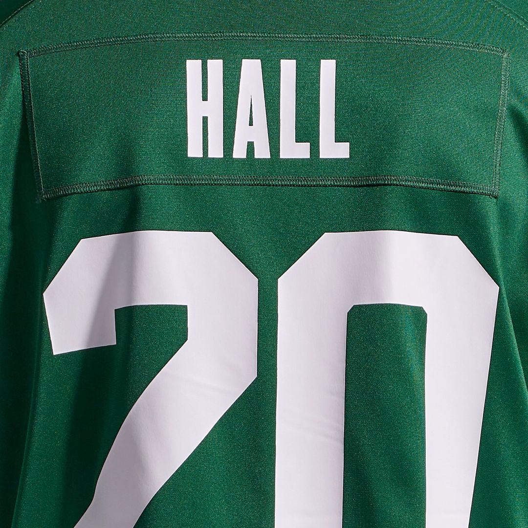 New York Jets Breece Hall Nike Legacy Green Game Jersey product image 24