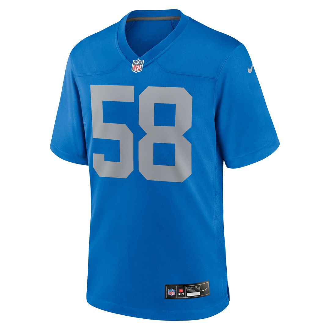 Detroit Lions Penei Sewell Nike Blue Alternate Game Jersey product image 2
