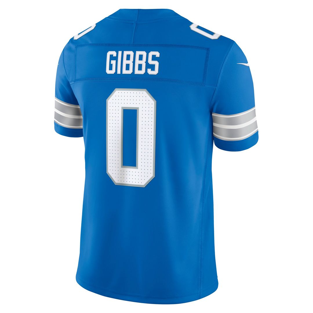 Detroit Lions Jahmyr Gibbs Nike White Vapor FUSE Stitched product image 9