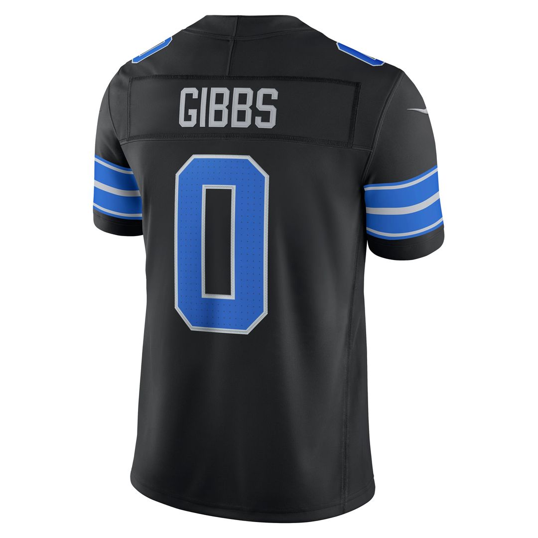 Detroit Lions Jahmyr Gibbs Nike White Vapor FUSE Stitched product image 12