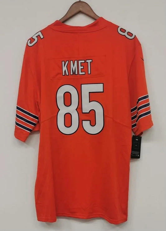 Cole Kmet Chicago Bears Official NFL Nike Jersey orange product image 1, provided for visual reference and product detail