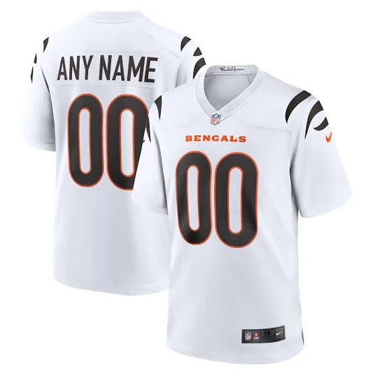 Cincinnati Bengals Any Name & Number customized YOUTH KIDS Official NFL Jersey white product image 1, provided for visual
