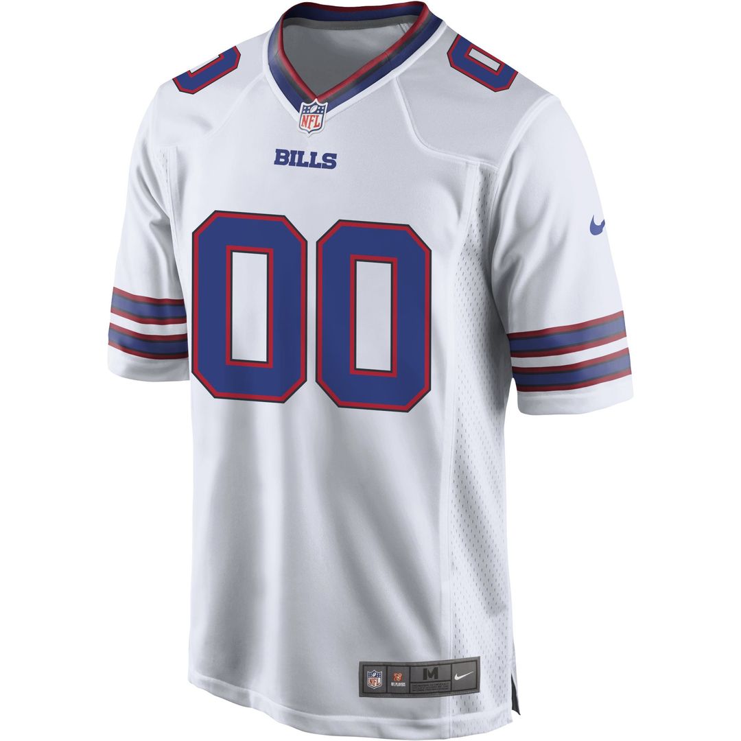 Buffalo Bills Nike White Custom Jersey product image 2